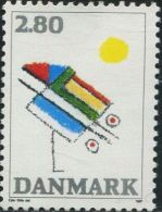 NE4038 Denmark 1987 Abstract 1v MNH - Unused Stamps