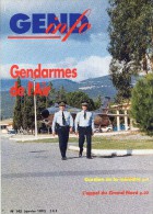 Gendarmerie B - Dossier Gendarme De L' Air - Aviation Avion Base Aérienne - Voir Sommaire Et Extraits - Militaria - Policia