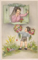 Een Boeketje  Voor Jou Mama. - Humorous Cards