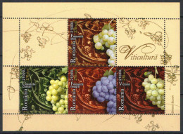 Romania 2005. Wein Sheet MNH (**) - Unused Stamps