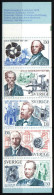 Sweden 1976. Famous Peoples Booklet MNH (**) - 1951-80