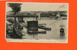 69 Pont De Neuville Sur Saône - Vue Prise De VILLEVERT- Côté Gauche Du Pont (état) - Neuville Sur Saone