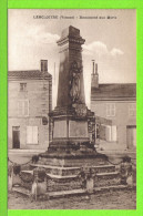 LENCLOITRE / LE MONUMENT AUX MORTS / Carte Vierge - Monumenti Ai Caduti