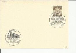 ALEMANIA BERLIN 125 JAHRE POSTAMT - Other & Unclassified