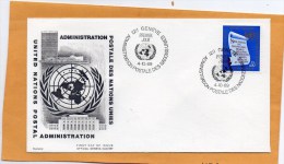 United Nations Geneve 1969 FDC - FDC