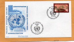 United Nations Geneve 1970 FDC - FDC