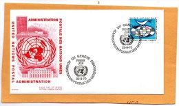 United Nations Geneve 1970 FDC - FDC