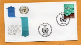 United Nations Geneve 1971 FDC - FDC