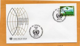 United Nations Geneve 1971 FDC - FDC