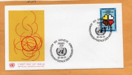United Nations Geneve 1971 FDC - FDC