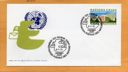 United Nations Geneve 1972 FDC - FDC