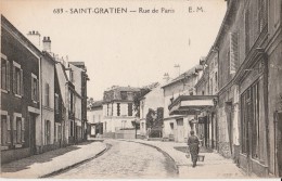 CPA SAINT GRATIEN 95 - Rue De Paris - Saint Gratien