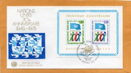 United Nations Geneve 1975 FDC - FDC