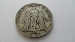 (France - 1873 )  -  5 Francs  Hercule   (Atelier K)........dans Son Jus.....voir Scans - Altri & Non Classificati