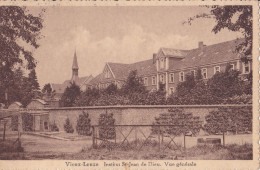 LEUZE : Institut St-Jean De Dieu - Vue Générale ( 2 Timbres) - Leuze-en-Hainaut