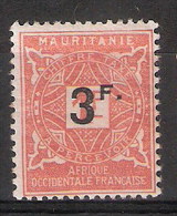 Mauritanie 1927 - Timbre Taxes YT N° 26 Neuf ** - Ungebraucht