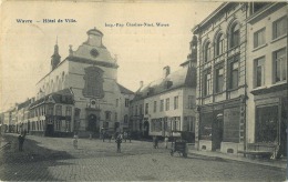 Wavre :  Hotel De Ville ( Ecrit 1907 Avec Timbre ) - Waver