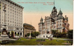 CANADA-WINNIPEG-CITY HALL AND UNION BANK OF CANADA - Winnipeg