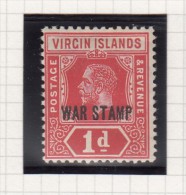 BRITISH VIRGIN ISLANDS - WAR STAMPS - Leeward  Islands