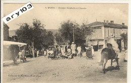 Algérie - Saïda _ Avenue Gambetta Et Charrier  (animée ) - Saïda