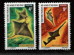 Afars Et Issas ** N° 372 - 374 - Poissons - Unused Stamps