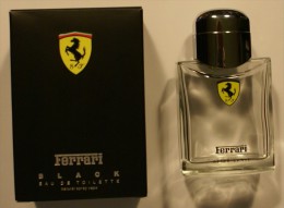 EAU DE TOILETTE FERRARI " BLACK " - Frascos (vacíos)