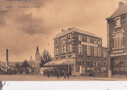 LEUZE : Place De La Gare - Leuze-en-Hainaut