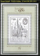 GREAT BRITAIN    Scott  # 909a**  VF MINT NH Souvenir Sheet - Blocks & Miniature Sheets