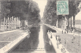 93 NEUILLY SUR MARNE - Entrée Du Canal, Pêche à La Ligne. - Neuilly Sur Marne