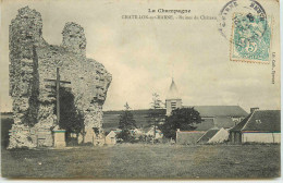 DEP 51 CHATILLON SUR MARNE RUINES DU CHATEAU - Châtillon-sur-Marne