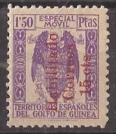 GUI259D-L4128TSE.Guinee .GUINEA ESPAÑOLA.FISCALES .1939/41.(Ed  259 D)sin Goma.RARO.MAGNIFICO - Service