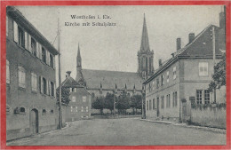 67 - WESTHOFEN - WESTHOFFEN - Kirche Mit Schulplatz - Other & Unclassified