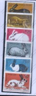 BULGARIA Nº 2993 AL 2998 - Conejos
