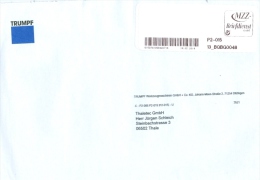 BRD Ditzingen Privatpost 2014 Label MZZ Briefdienst Trumpf Werkzeugmaschinen GmbH - Privatpost