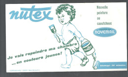 Buvard. NUTEX Je Vais Repeindre Ma Chambre.. EN COULEURS JEUNES! - Pinturas