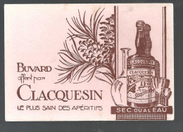 Buvard CLACQUESIN Buvard Offert Par CLACQUESIN Le Plus Sain Des Apéritifs - Liquor & Beer