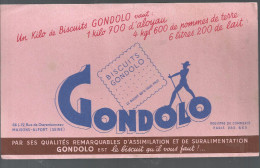 Buvard. GONDOLO Un Kilo De Biscuits GONDOLO Vaut 1 Kilo 700 D'aloyau - Koek & Snoep