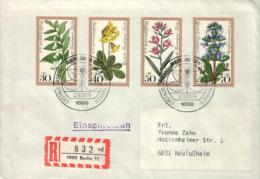 Germany / Berlin - Mi-Nr 573/576 FDC (V758)- - 1971-1980