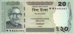 BANGLADESH   20 Taka  Emission De 2012        ***** BILLET  NEUF ***** - Bangladesh