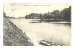 Cp, 95, Bécon-les-Bruyères, Vue Sur La Seine, Voyagée 1906 - Autres & Non Classés
