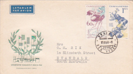 Czechoslovakia  1961 Sports  Addressed FDC - FDC