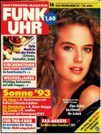 FUNK UHR  -  Das Fernseh-Magazin Nr. 16 Vom 16.4.1993  -  Mit : Peter Jan Rens  -  Der TV-Sender-Wellenplan - Films & TV