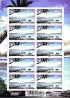 Wallis Et Futuna  2014 2 Feuilles Paysages à Prix Coûtant. Sheets At Cost ** - Unused Stamps