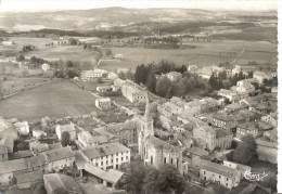 CARTE  POSTALE        MONTFAUCON DU VELAY    VUE AERIENNE           PHOTOGRAPHIE  VERITABLE - Montfaucon En Velay