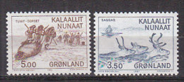 P6093 - GROENLAND Yv N°119/20 ** ESQUIMAUX - Unused Stamps