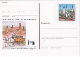 Deutschland / Germany / Allemagne Postkarte 1996 60 Jahre Tag Der Briefmarke München Postcard - Illustrated Postcards - Mint