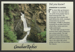 Canada,  Johnston´s  Canyon. - Banff