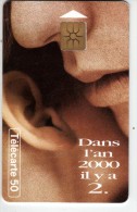 Télécarte De 50.unités - Dans L'An 2000 Il Y A 2 - Nous Allons Vous Faire Aimer L'an 2000 . - 2 Scannes. - 2000