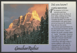 Canada,  Castle  Mountains. - Banff