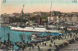 Marseille  - Vieux Port, Quai Des Belges , Bateau Vapeur à Quai, Bateaux De Pêche - Oude Haven (Vieux Port), Saint Victor, De Panier